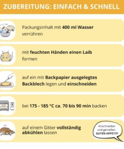 Monschauer Körnerbrot low-carb keto glutenfrei paleo Eiweißbrot Backmischung keto
