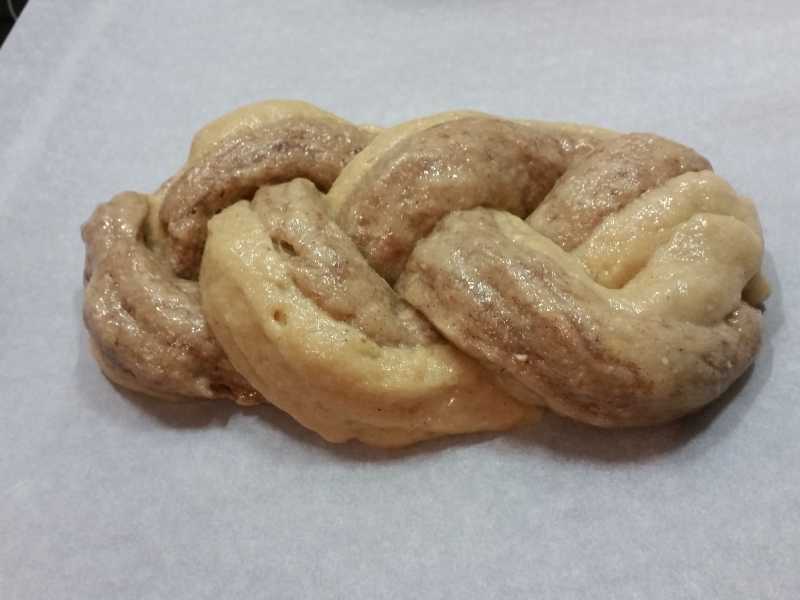 Zimt-Briochezopf lowcarb glutenfrei