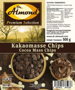 Kakaomasse low carb Schokolade