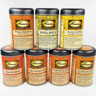 Gewürze SPAR-SET "7 Herzhafte Stars" - für Fleisch, Pizza und Gemüse