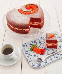 Lurch Flexiform Herz Silikonform "Back die Hälfte" für kleine Kuchen 19cm