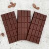 CHOKETO Low Carb & Keto Schokolade ZARTBITTER PUR – 3 Tafeln – handgemacht