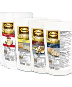 Starter-Set BROTE und KUCHEN low carb glutenfrei zuckerfrei Backmischung