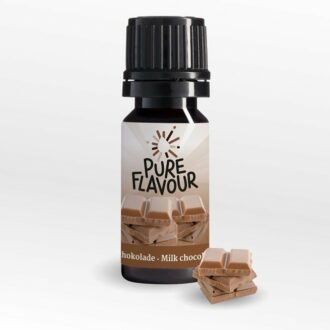 Pure Flavour VOLLMILCHSCHOKOLADE Natürliches Aroma 30 ml Tropfen Drops ungesüsst zuckerfrei