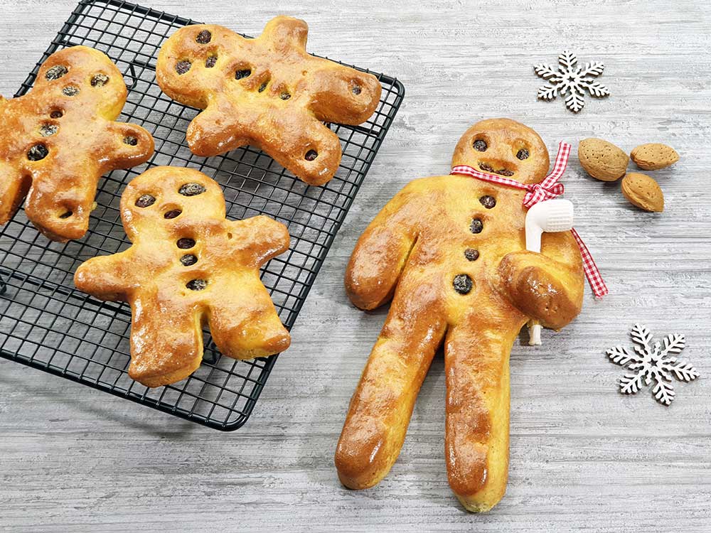Rezept Stutenkerle Weckmänner low carb glutenfrei