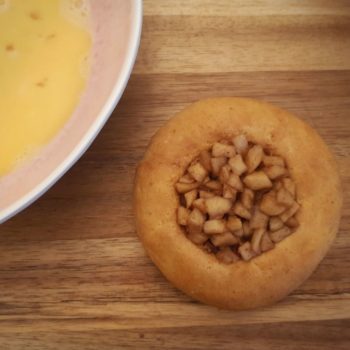 Rezept Apfelkränze lowcarb glutenfrei