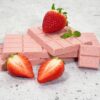 CHOKETO Low Carb & Keto Schokolade ERDBEER-SAHNE – 3 Tafeln – handgemacht