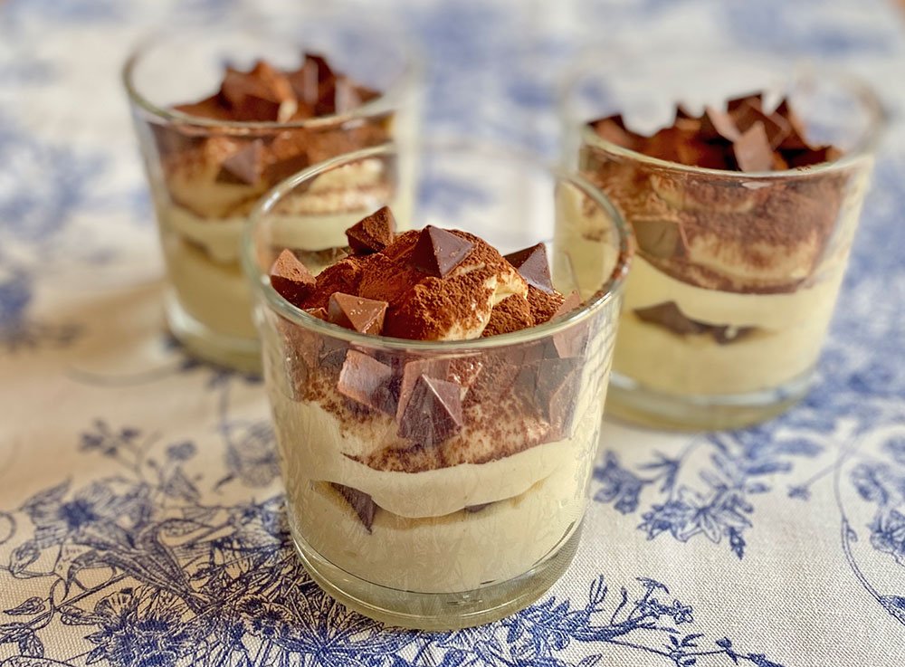 Rezept Proteindessert "Tiramisu" lowcarb keto