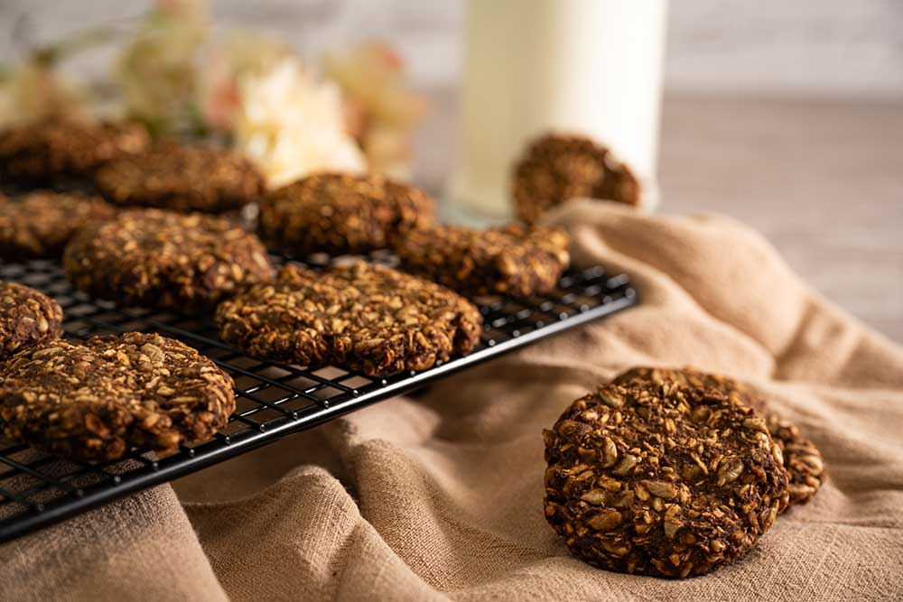 Rezept Müslikekse low-carb keto glutenfrei